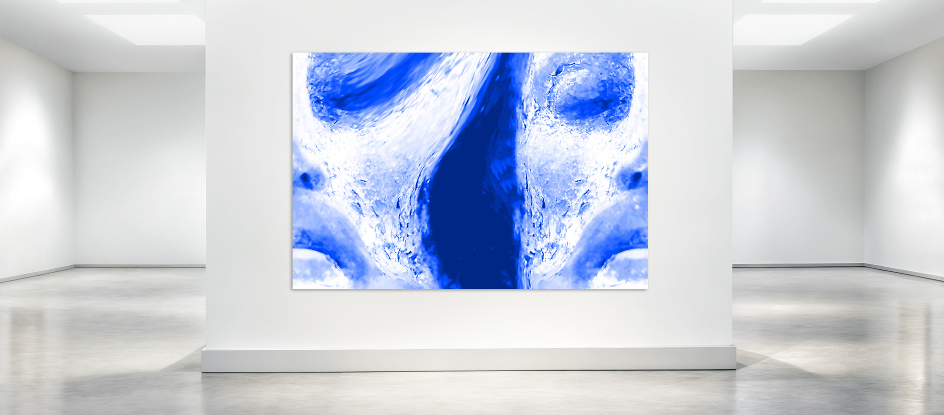 Bild Fotokunst in einer Galerie