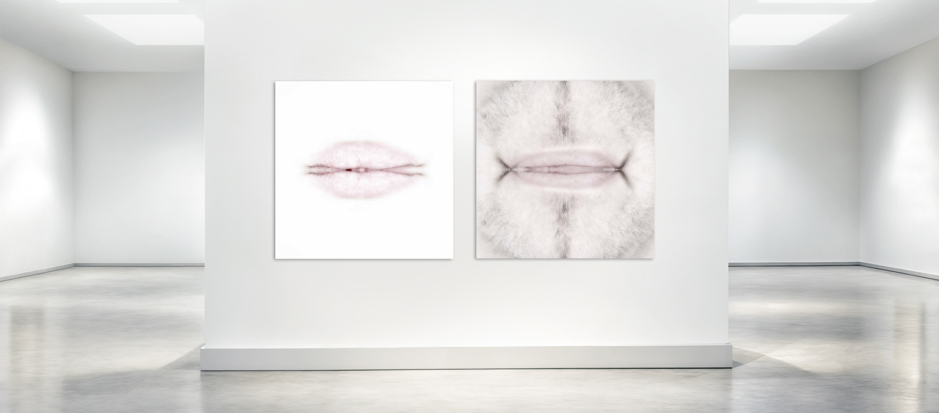 Bild Fotokunst in einer Galerie