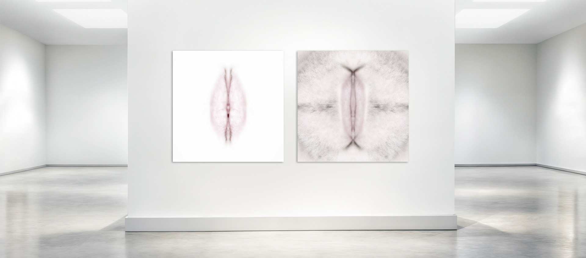 Bild Fotokunst in einer Galerie